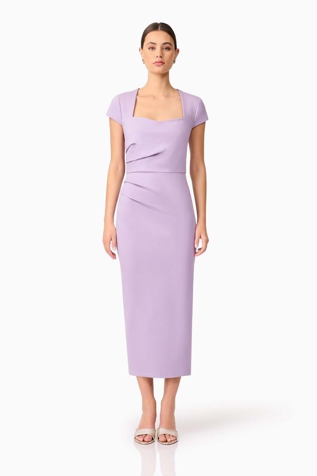 Elliatt Alina Midi Dress - Lilac photo 2