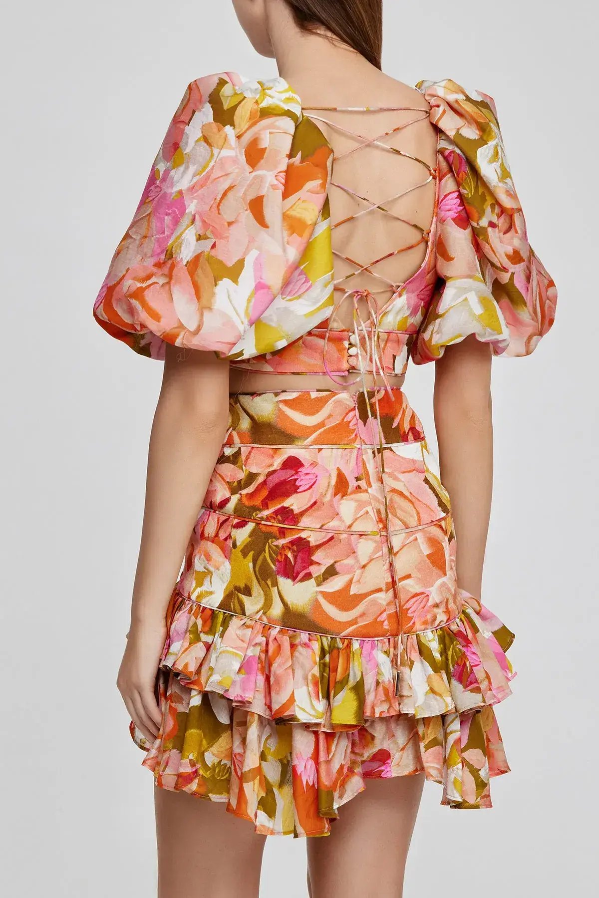 Acler Porter Skirt Print Size 12 photo 2