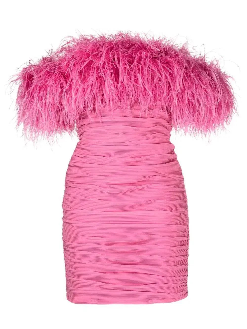 Rachel Gilbert Zion Mini Dress Pink Size 10 photo 4