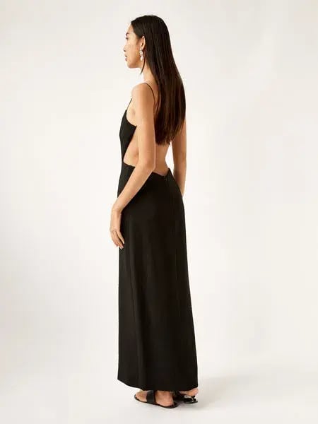 Christopher Esber Redux Backless Dress Black Size 12 photo 2