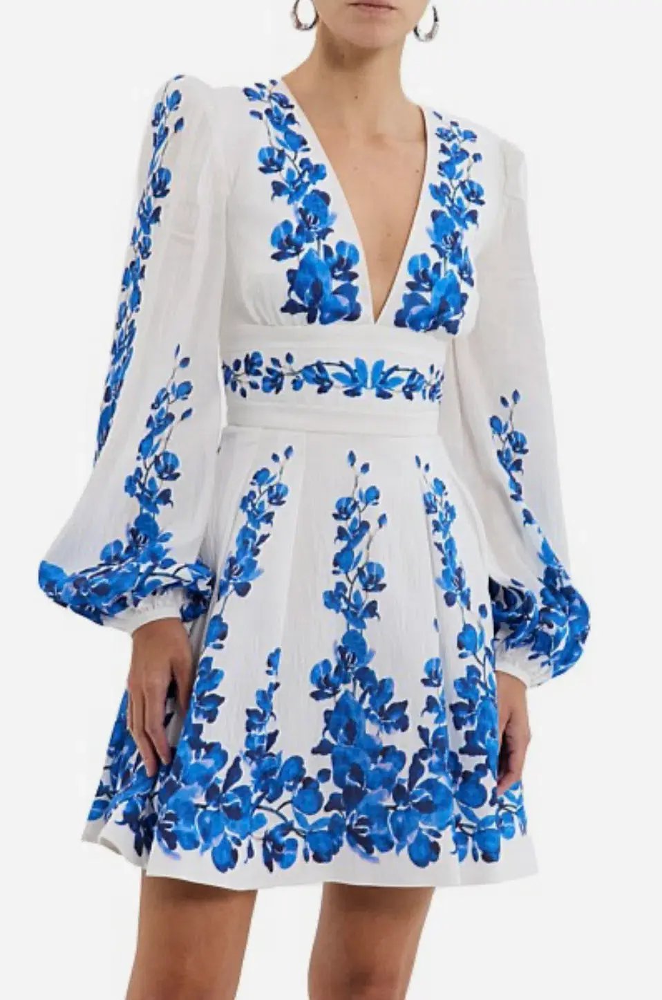 Rebecca Vallance Orchid Blues Mini Dress Size AU 8 photo 3