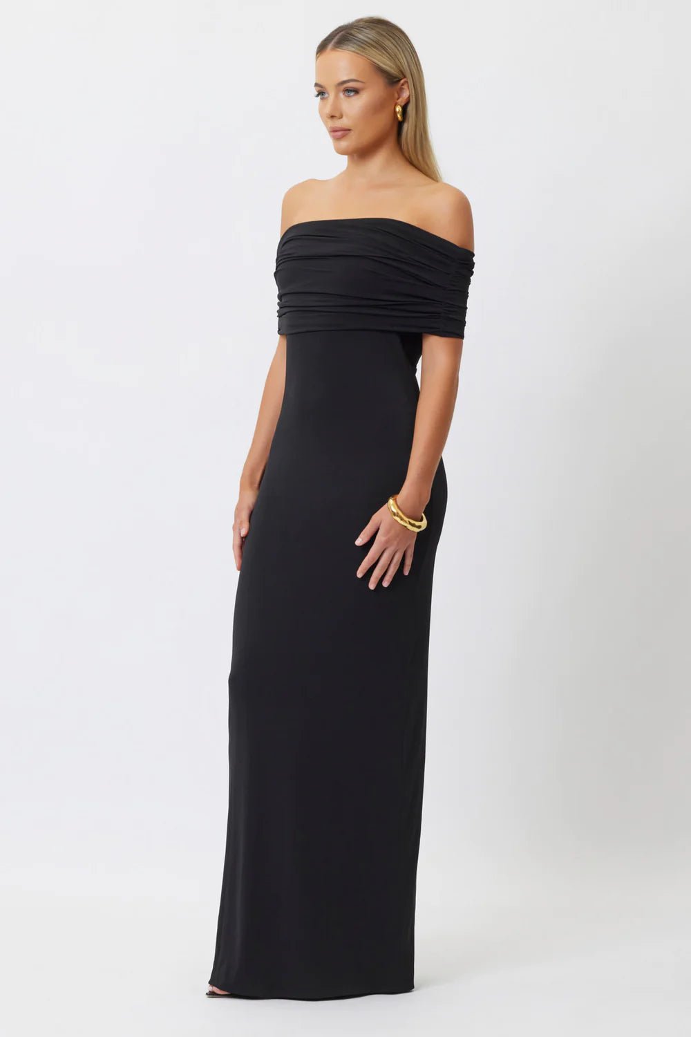 BIANCA & BRIDGETT LOUISE MAXI DRESS - BLACK photo 2