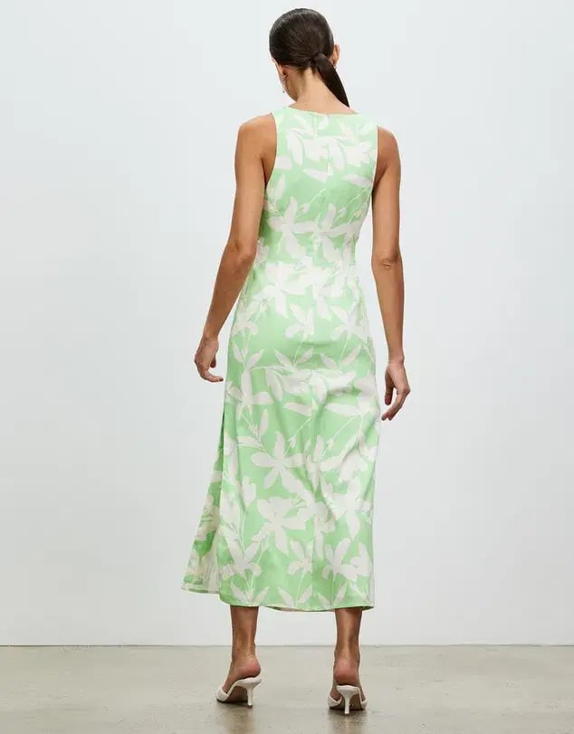 Lover Maldives Midi Dress Green Size 12 photo 2