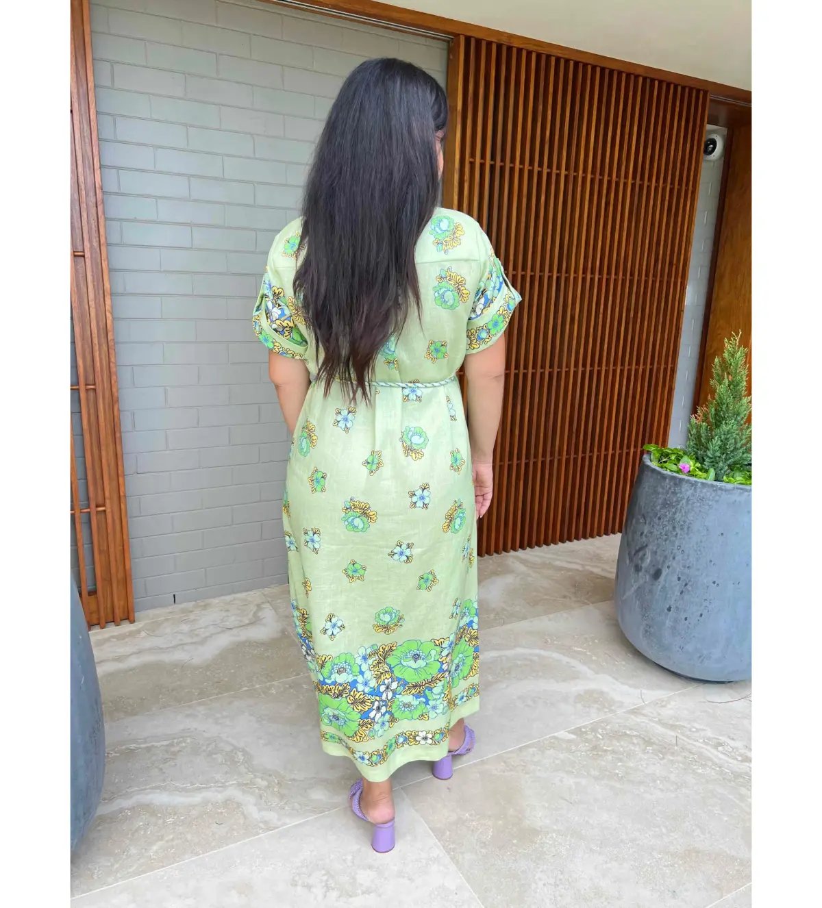 Alemais Velma Shirt Dress Green Size 14 photo 2