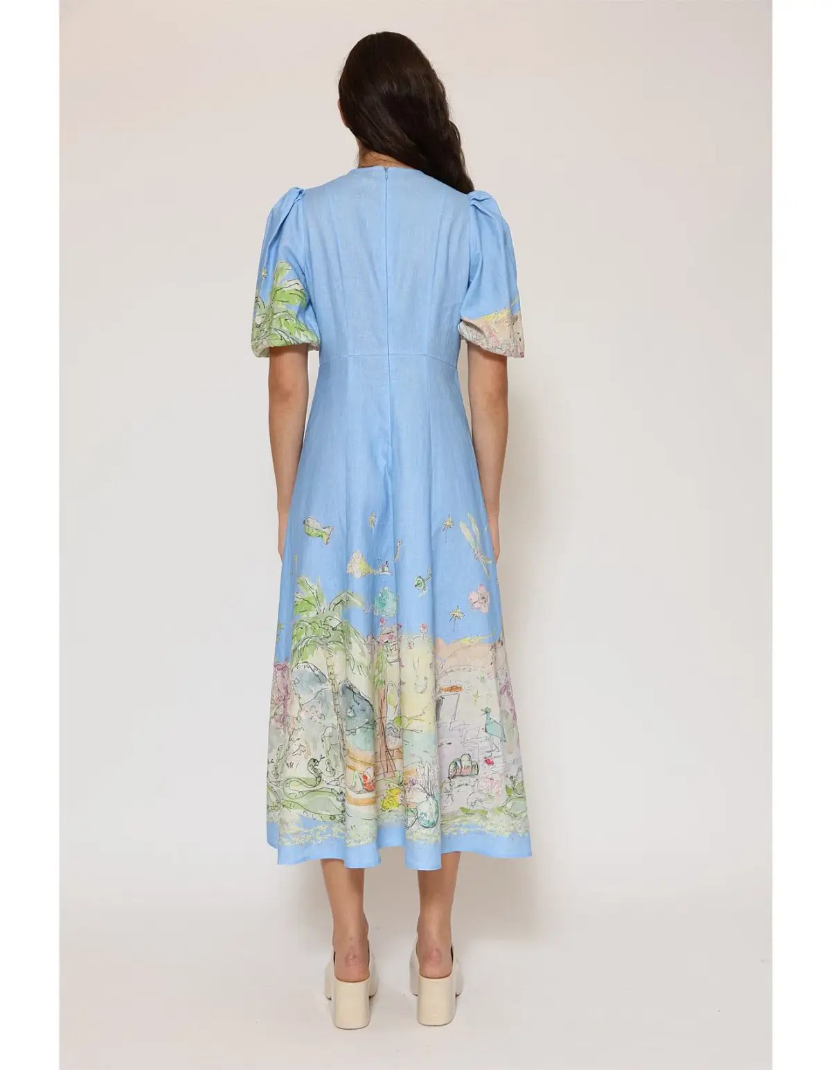Alemais Anouk Midi Dress Size 10 (David Jones Exclusive) photo 3