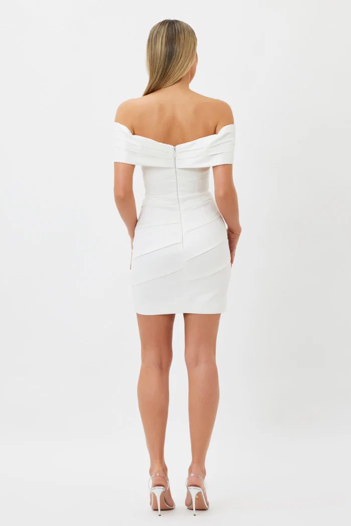 Bianca and Bridgett Katerina Mini Dress - White photo 2