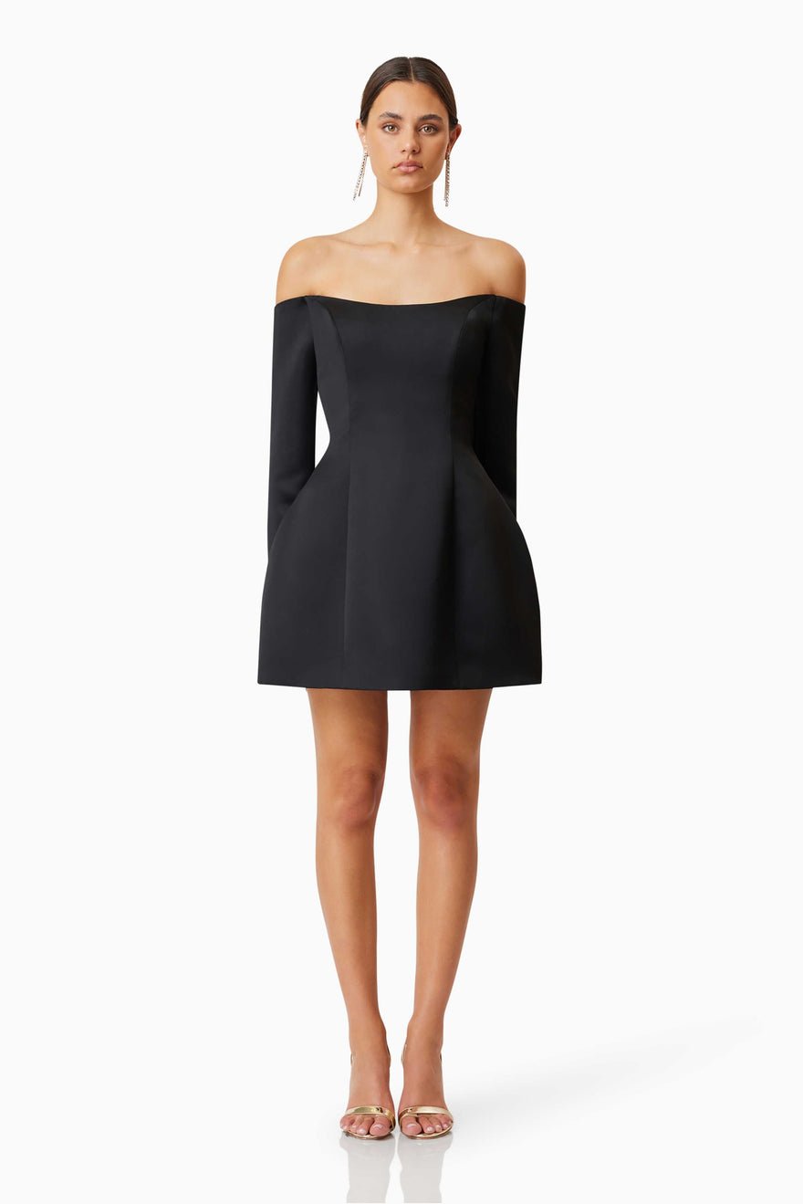 Elliatt Vida Dress - Black photo 3