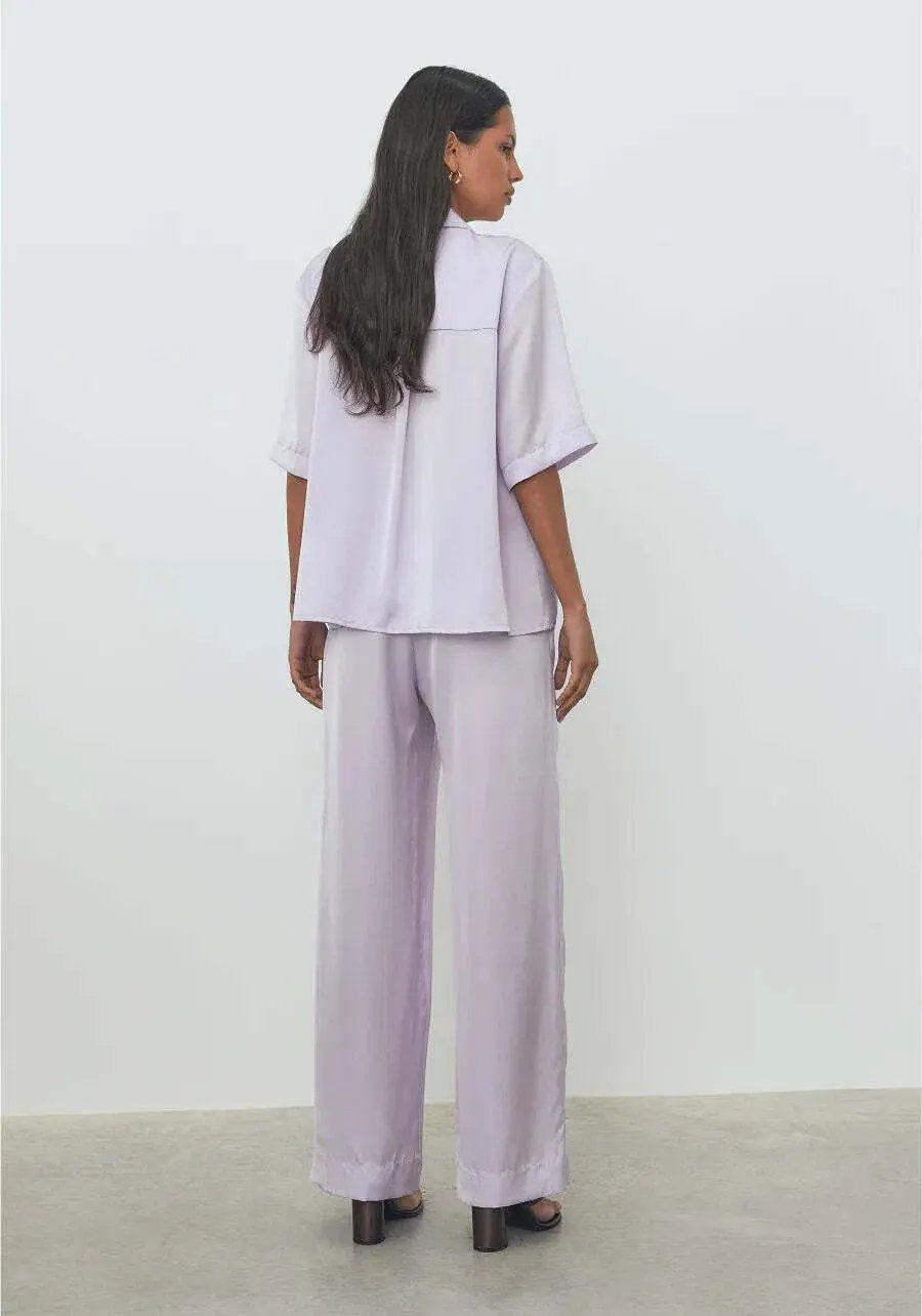Viktoria and Woods Odyssey Shirt w/ Belt Lavender Size 00 / AU 4 photo 3