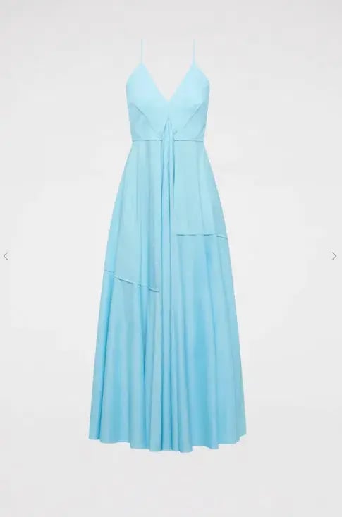 Scanlan Theodore Parachute Strappy Dress French Blue Size 6 / XS photo 5