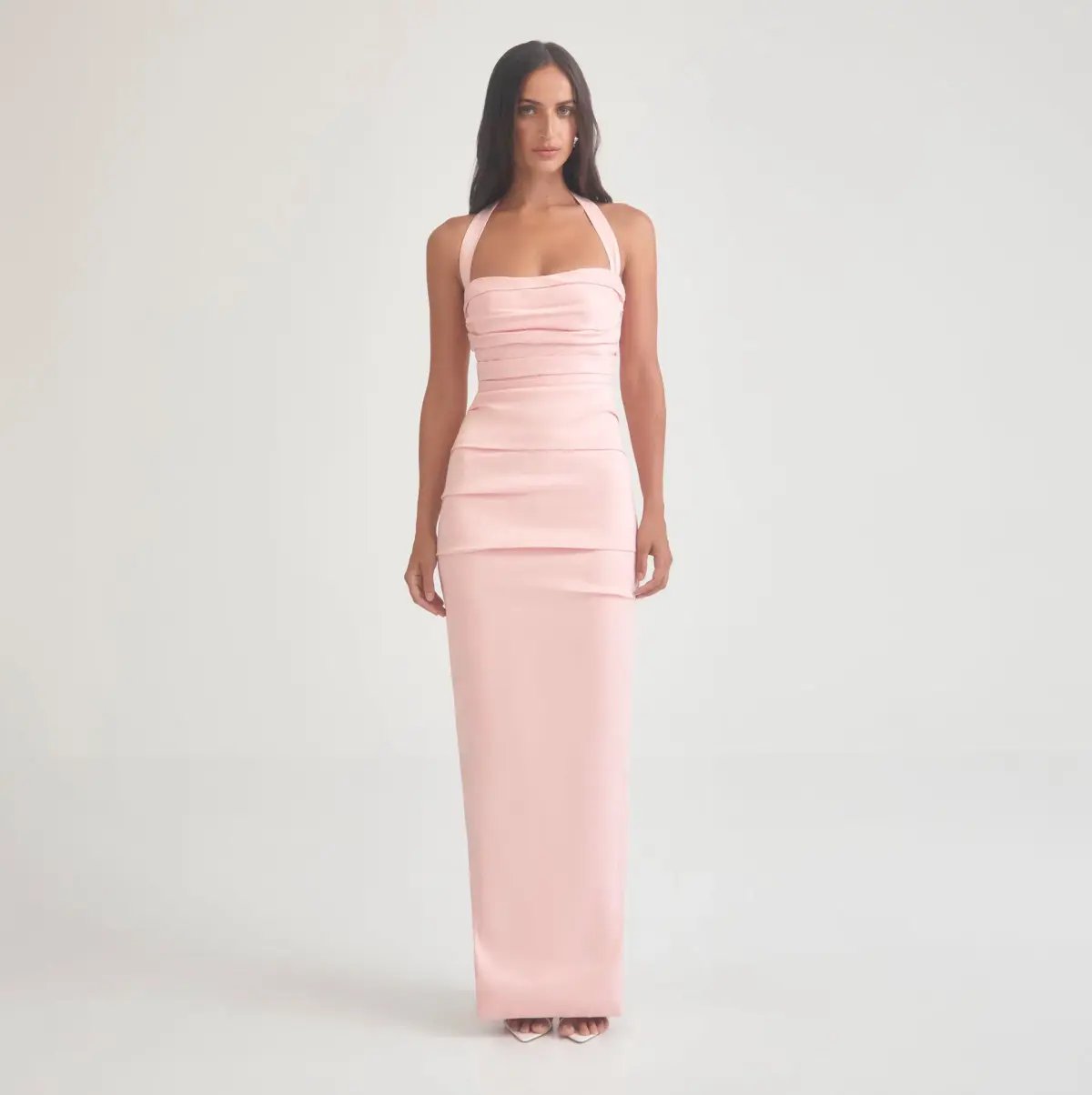Sheike Carrie Gown Pink Size 8 photo 2