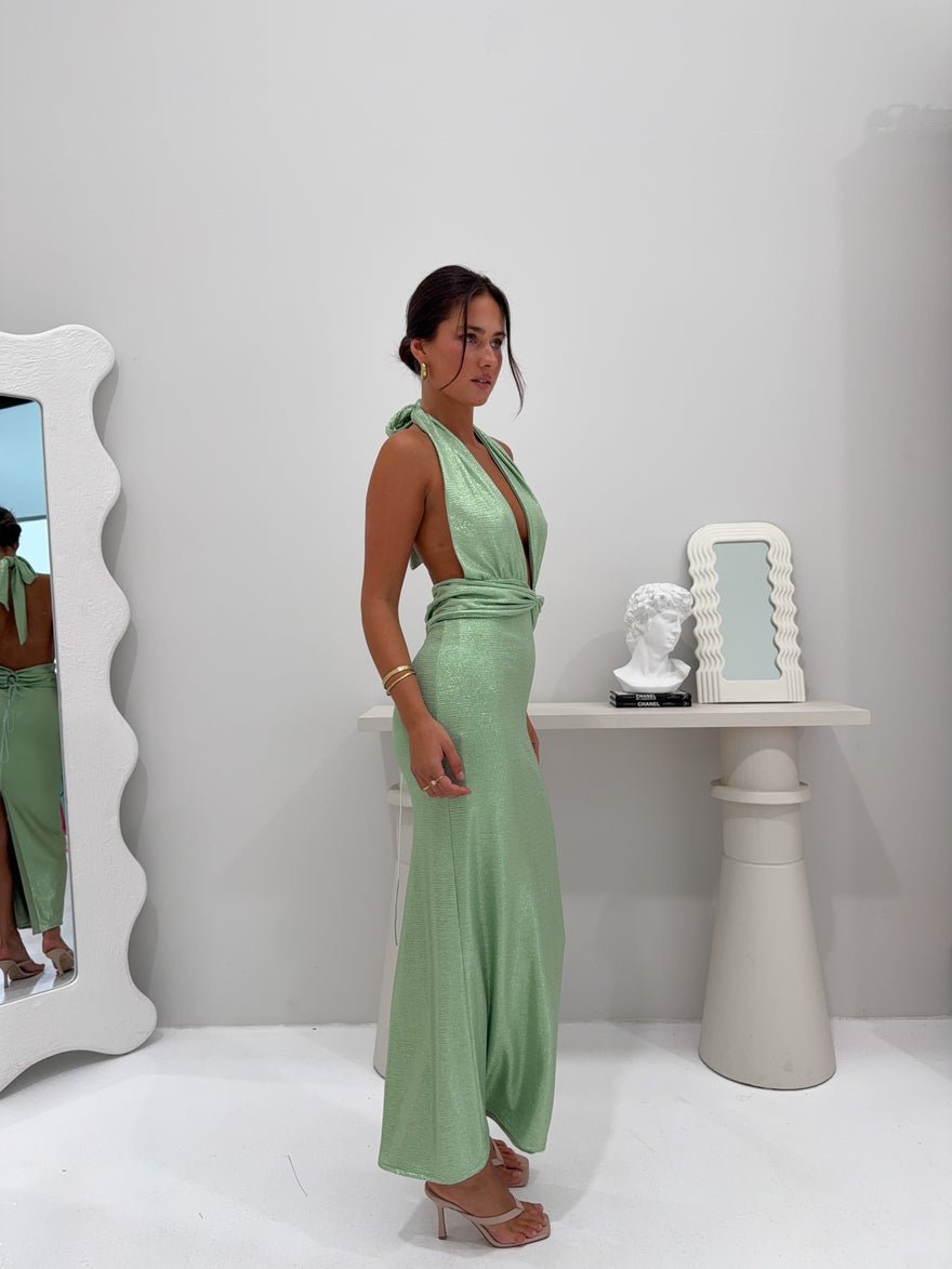 Deconduarte Georgia Gown Spring Green photo 4