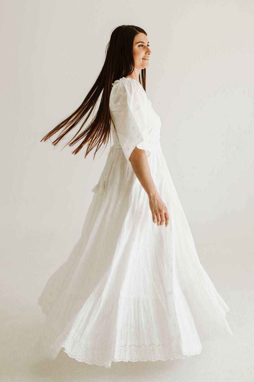 Coven & Co Starlight Gown - White photo 3