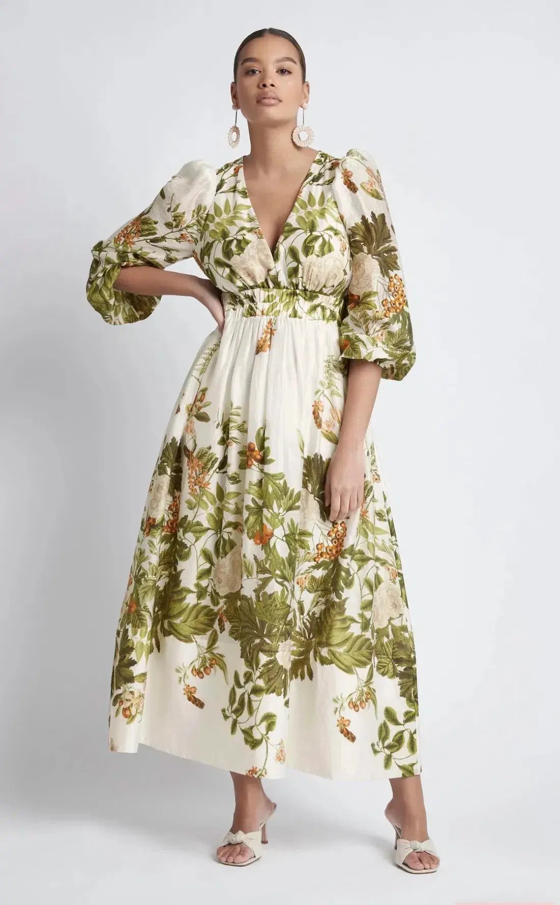 Sheike Garden Of Eden Maxi Dress Print Size 12 photo 2