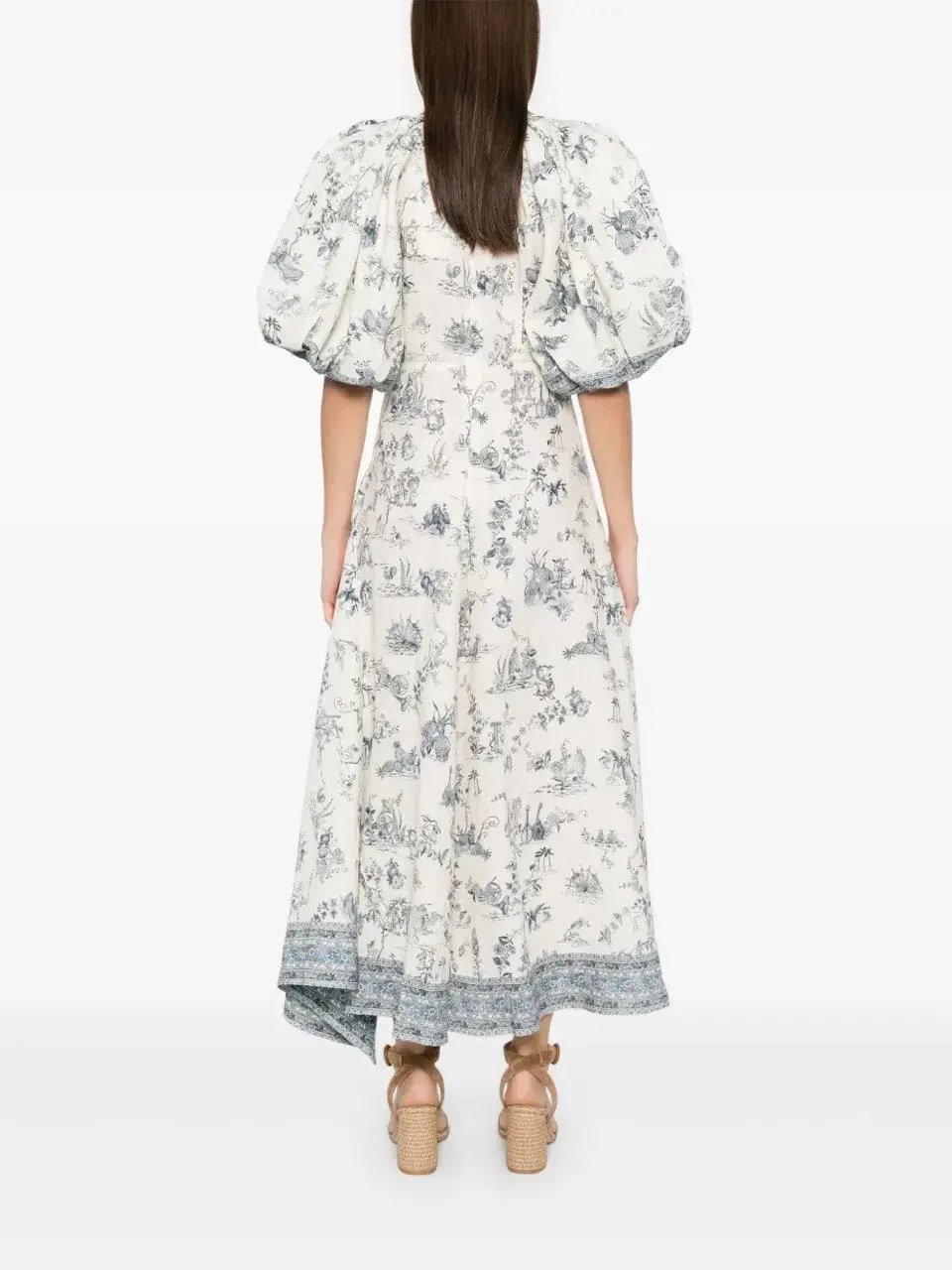 ALEMAIS Casa Midi Dress Print 8 AU photo 9