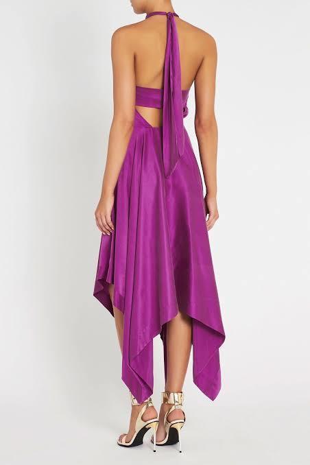 Sass & Bide Cocktails At Sunset Dress Purple Size 6 photo 2