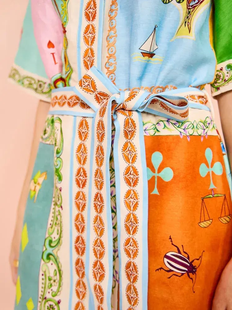 Alemais Rummy Mini Dress Multi Size AU 10 photo 3