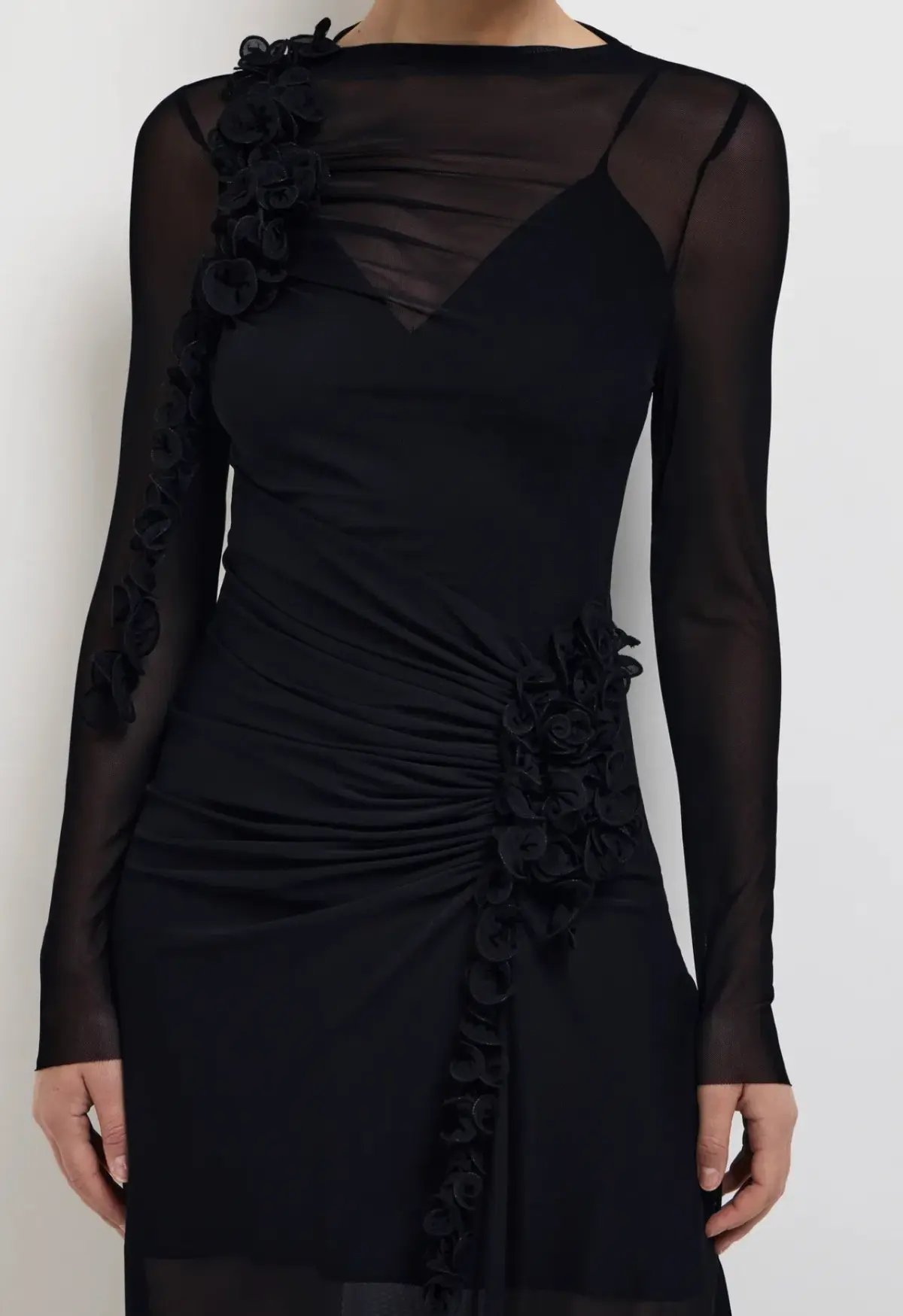 Sheike Odesse Dress in Black Size AU12 photo 2