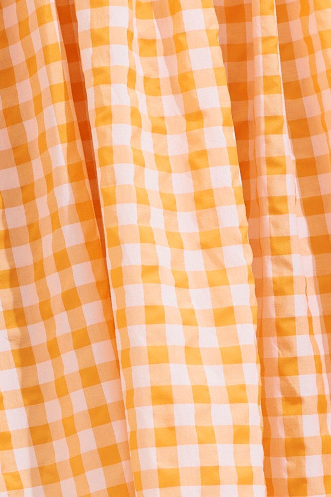 Steele - Sierra Dress - Papaya Check - Size 10 photo 5