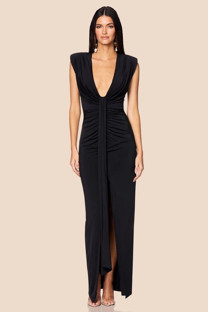 Nookie Giselle Maxi Dress - Black photo 3