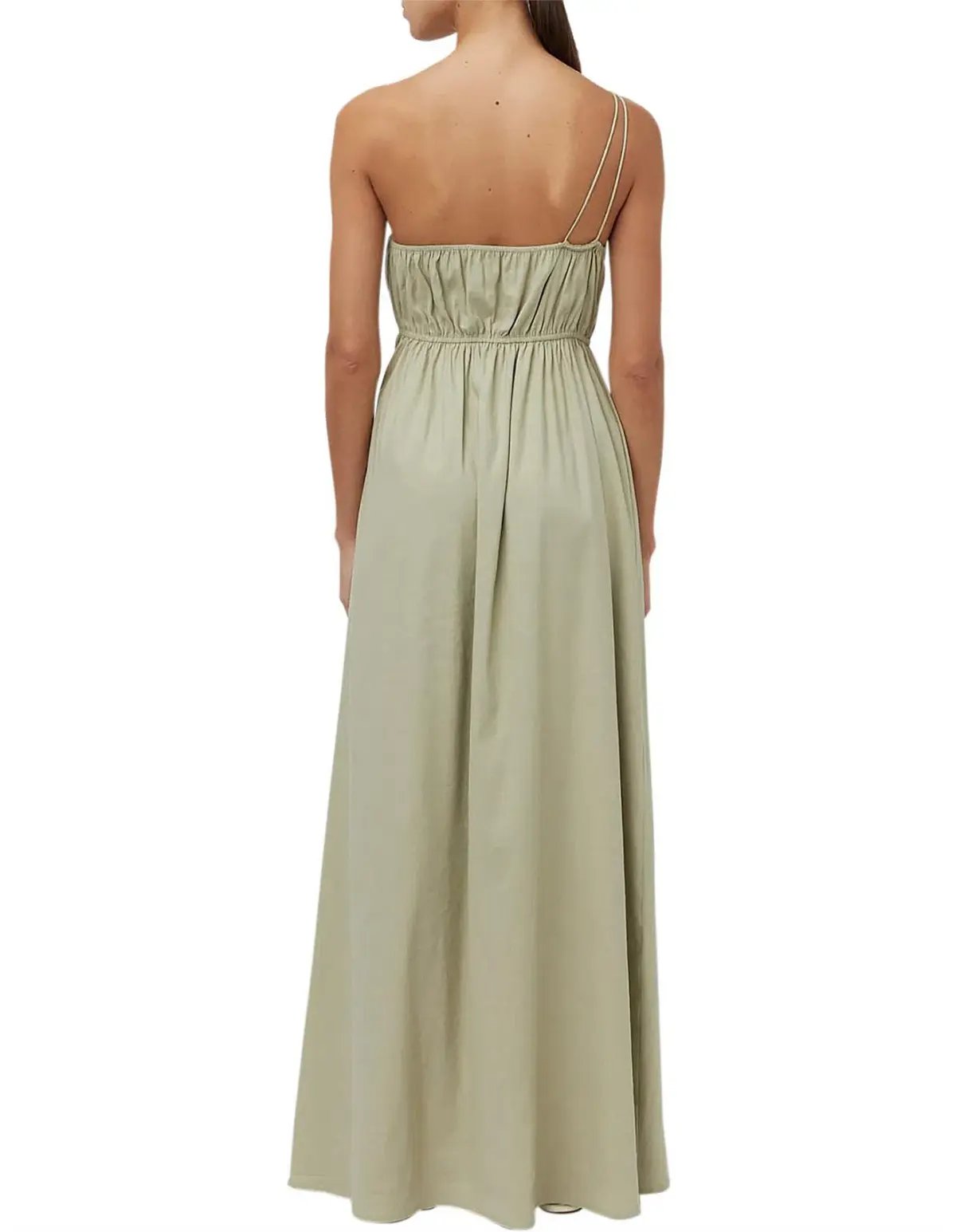 Camilla and Marc Sevilla Asymmetric Dress Oregano Green Size 14 photo 3