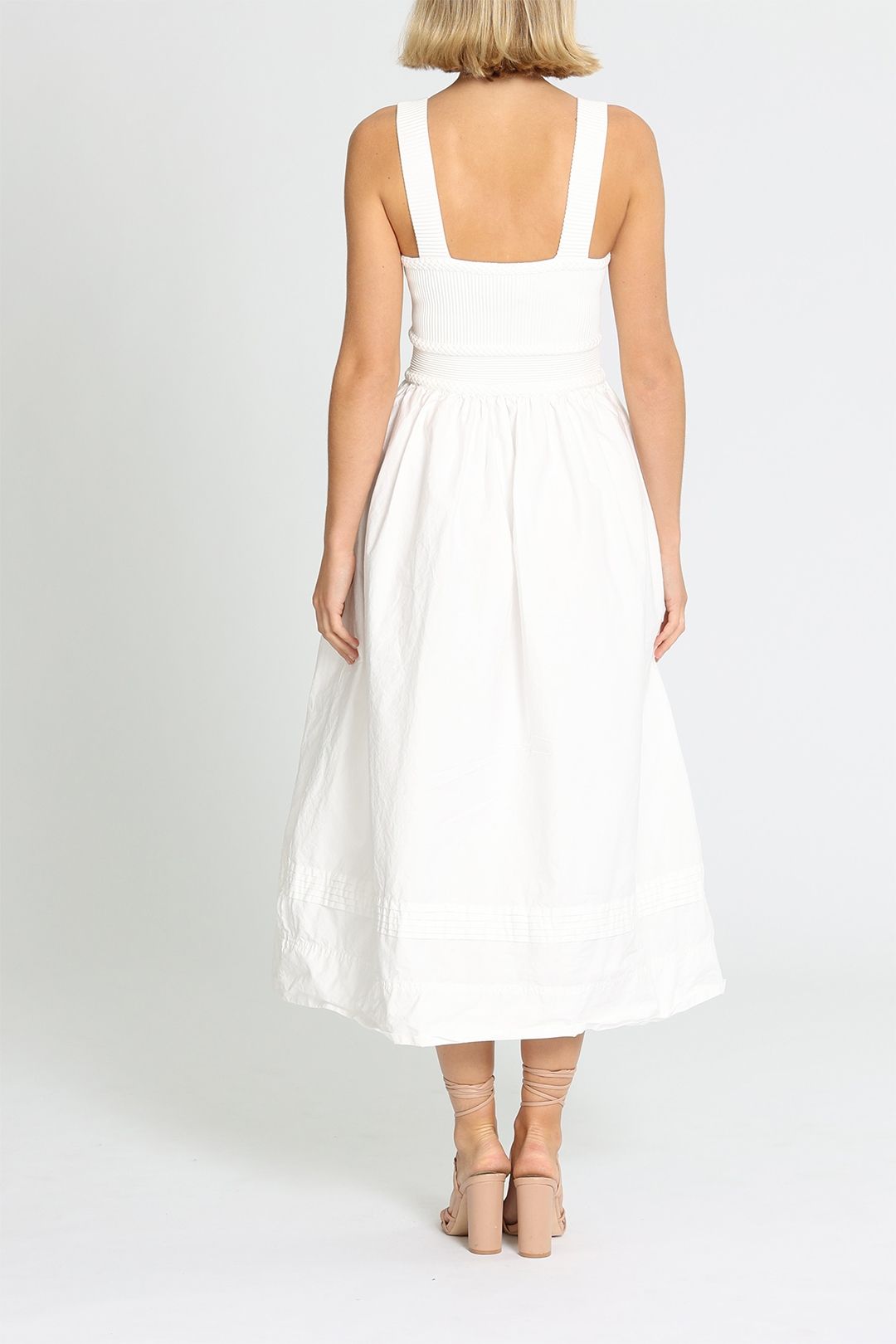 Romarin Knit Bodice Midi Dress photo 3