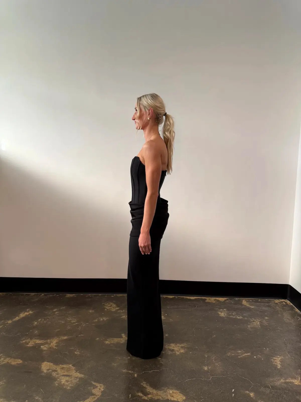 Eliya The Label Hilda Gown Black Size 14 photo 3