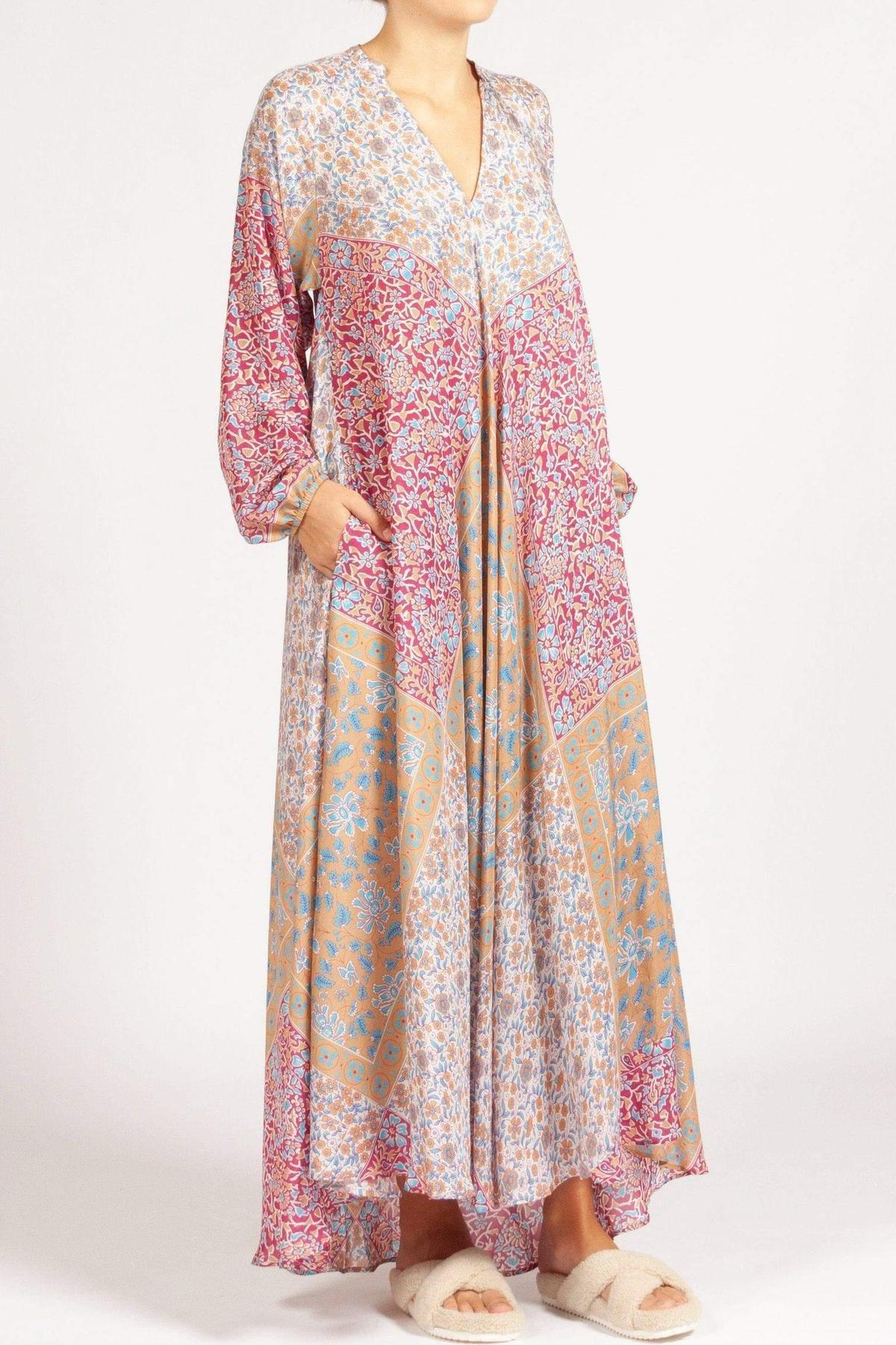Flannel Equinox Maxi Dress Print Size 8 photo 2