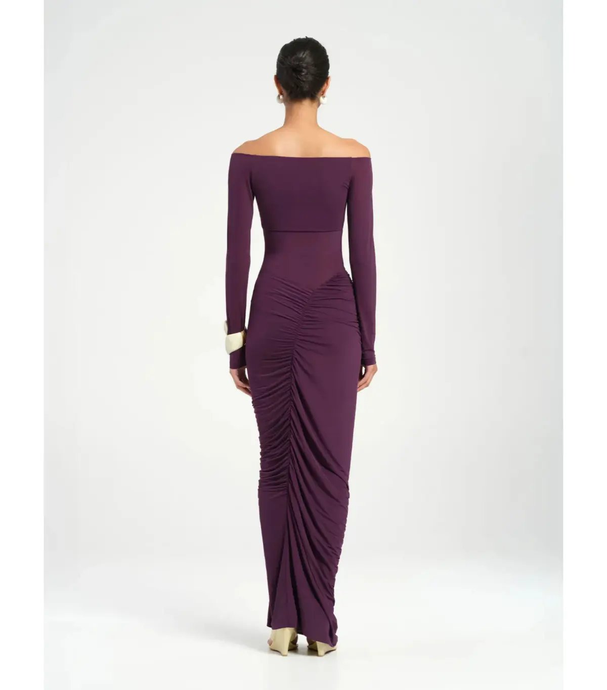 Benni Wilma Maxi Dress Deep Purple Size AU 10 photo 3