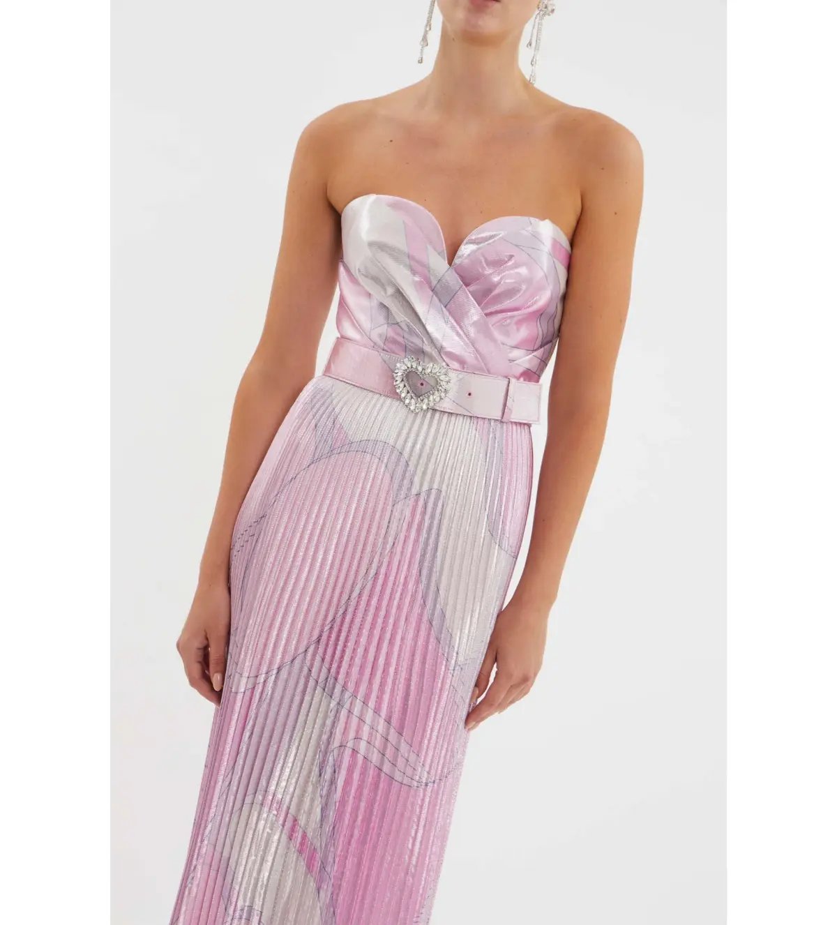 Rebecca Vallance  Samar Gown Pink Size S/Au 8 photo 3