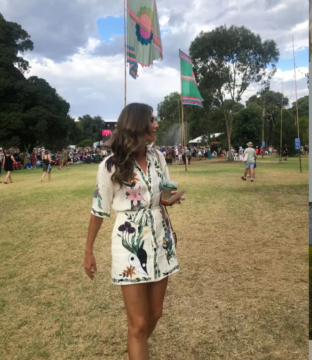 Alemais Meagan Mini Dress in White Size AU 10 photo 3