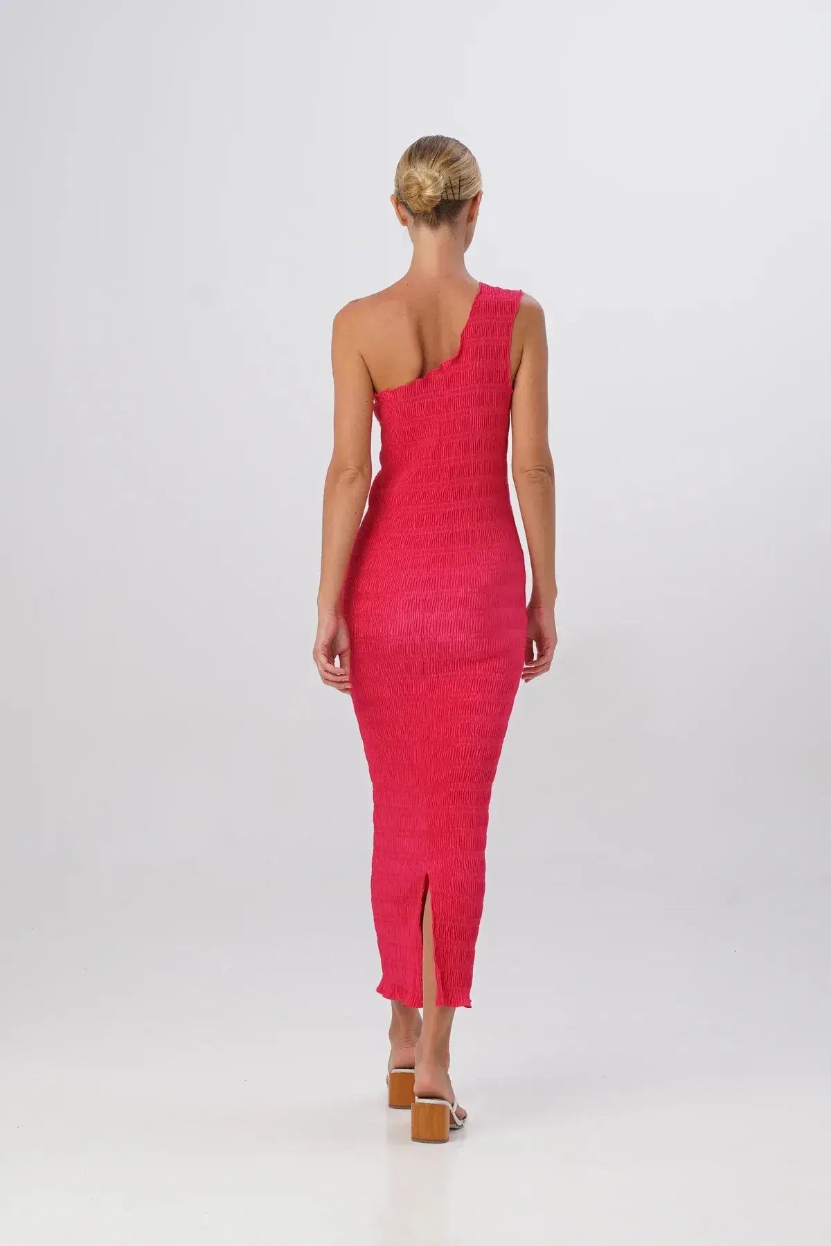 L'Idee Gigi Smocking Gown Punch Size 6 photo 3