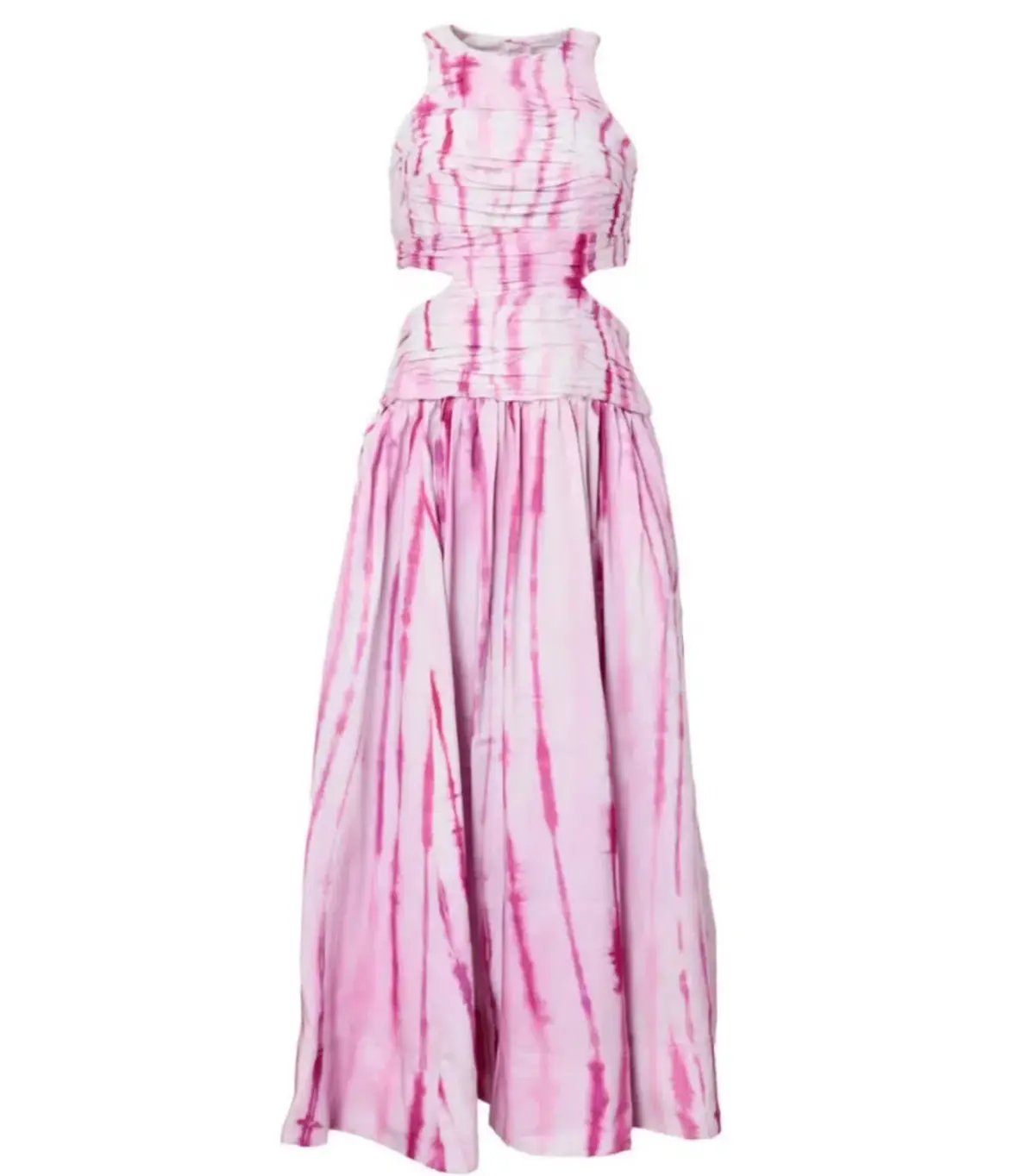 Aje Introspect Ripple Cut Out Midi Dress in Ripple Tie Dye Size AU 6 photo 6