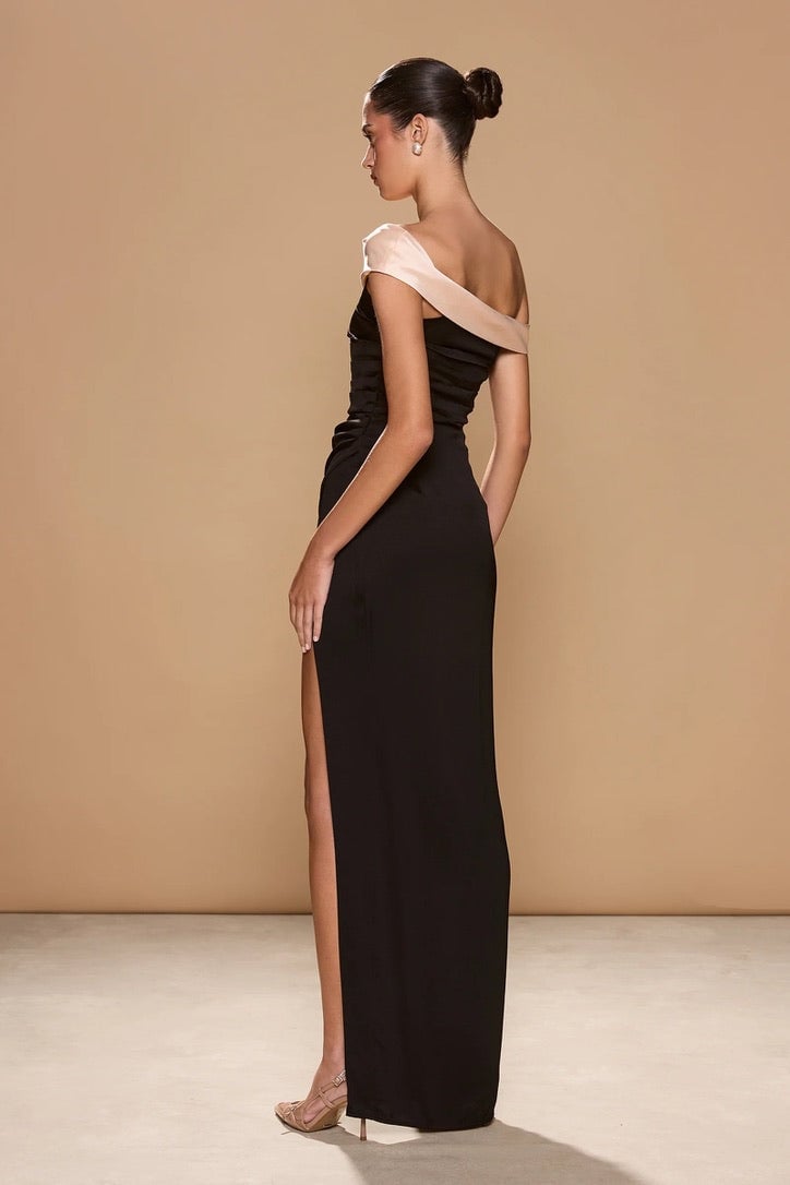 Sonya Tuscany Gown - Noir Creme photo 2