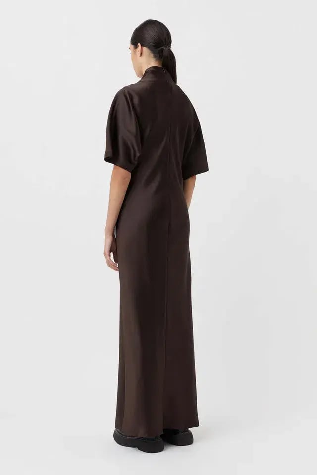 Camilla & Marc Sorrell Maxi Dress in Chocolate Size 14 photo 3