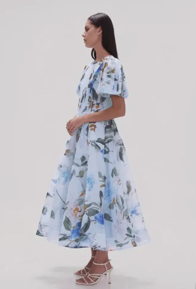 AJE Nova Pleated Midi Dress photo 2