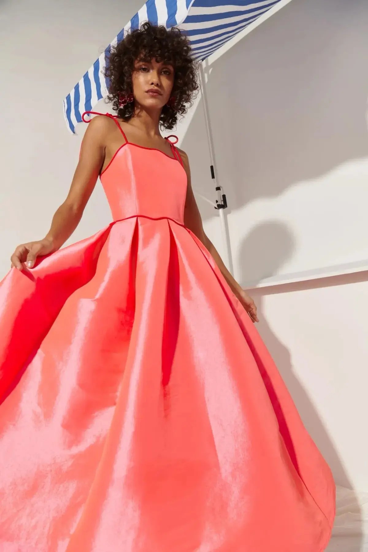 CeliaB Alma Dress Orange Size 10 photo 7