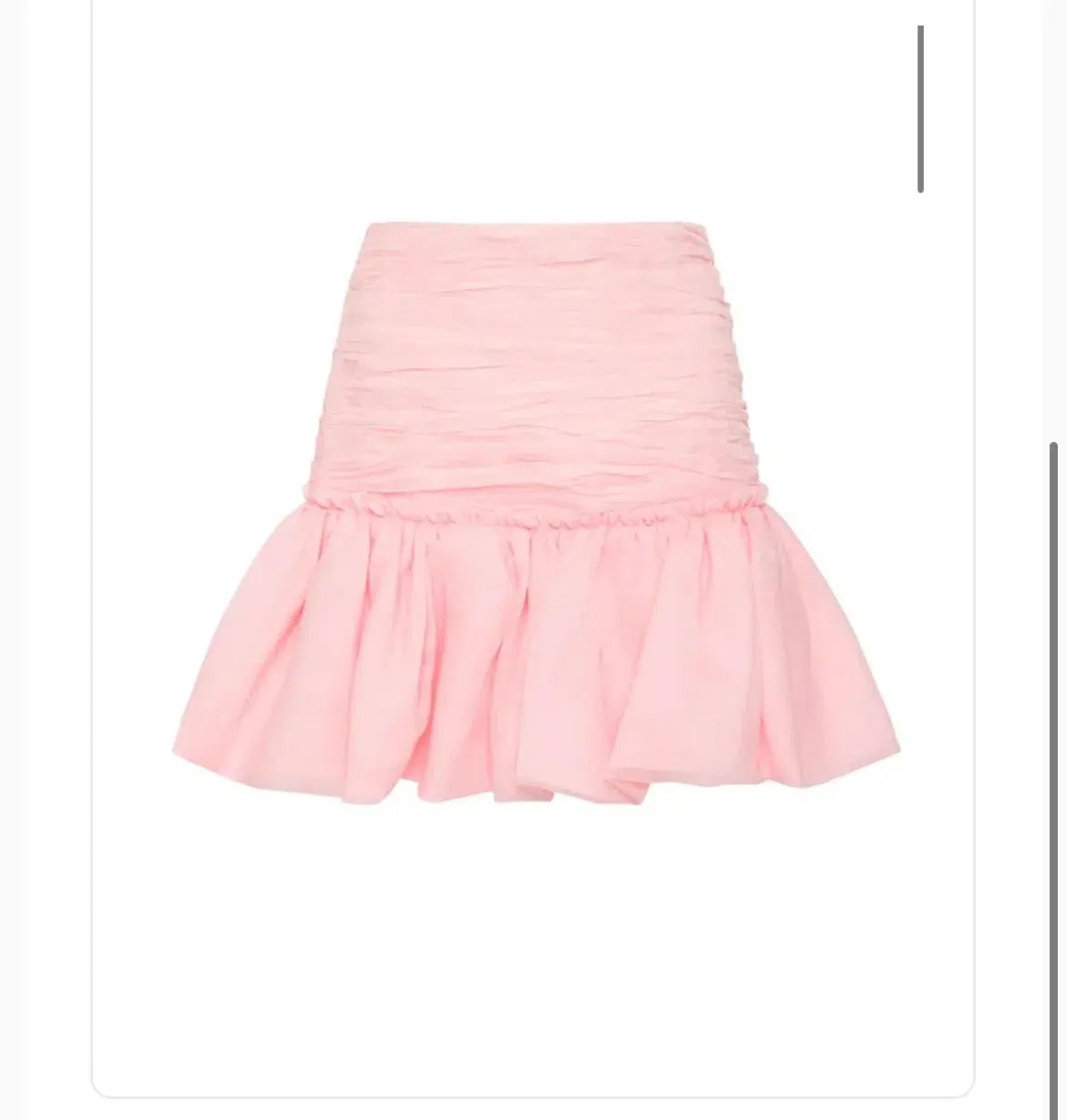 Aje Myriad Pink Tiered Mini Skirt photo 2
