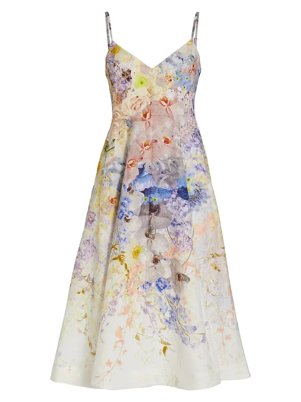 Zimmermann Rhythmic Picnic Dress Floral Size 12 photo 3