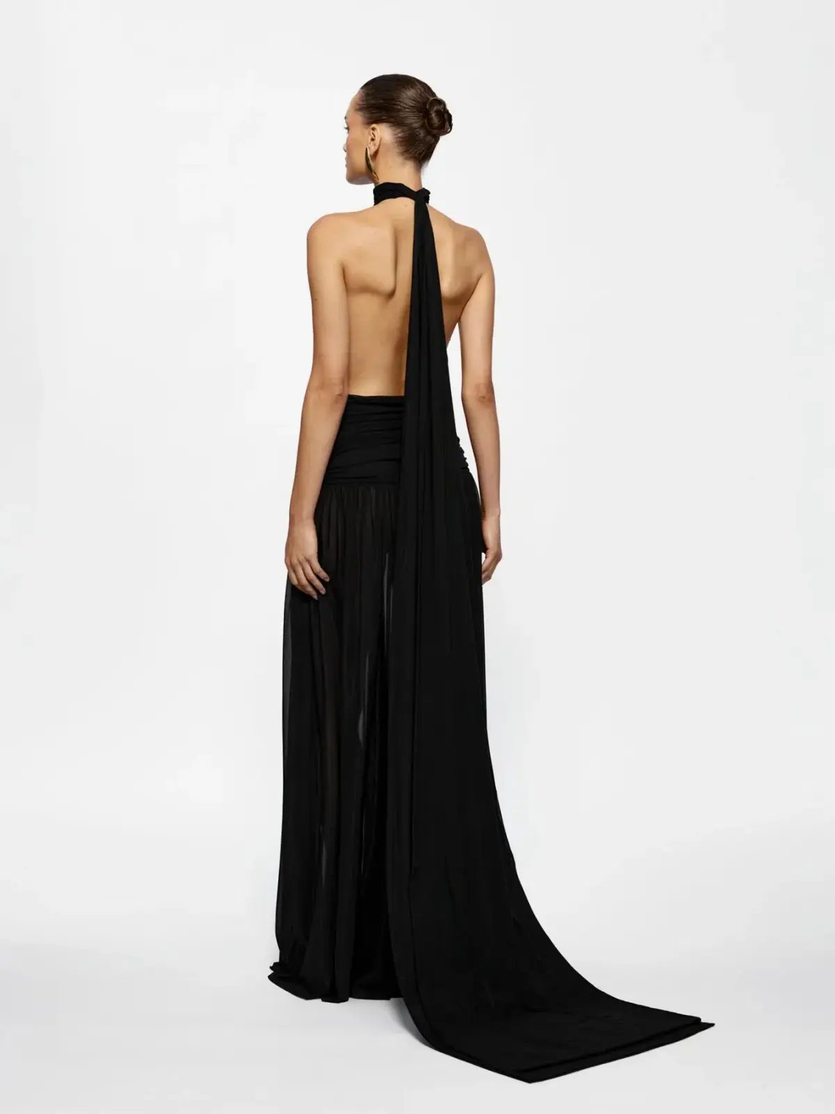 Effie Kats Verity Gown Black Size AU 6 photo 4