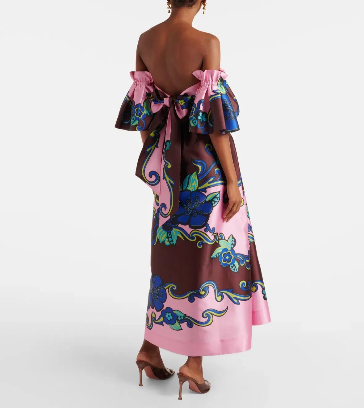 Alemais Azalea Off Shoulder Dress Floral Size AU 10 photo 2