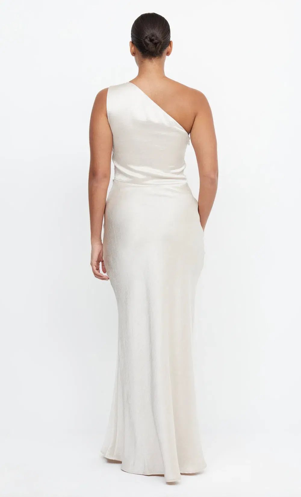 Bec & Bridge The Dreamer Asym Dress Sand Size 6 photo 3