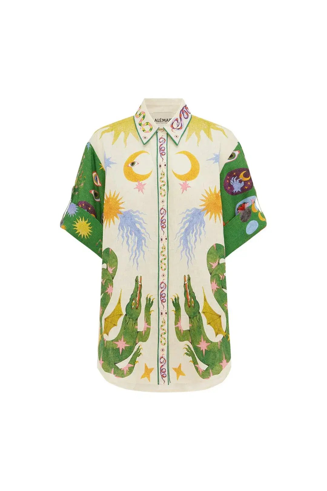 Alemais Seeker Shirt Print Size 6 photo 2