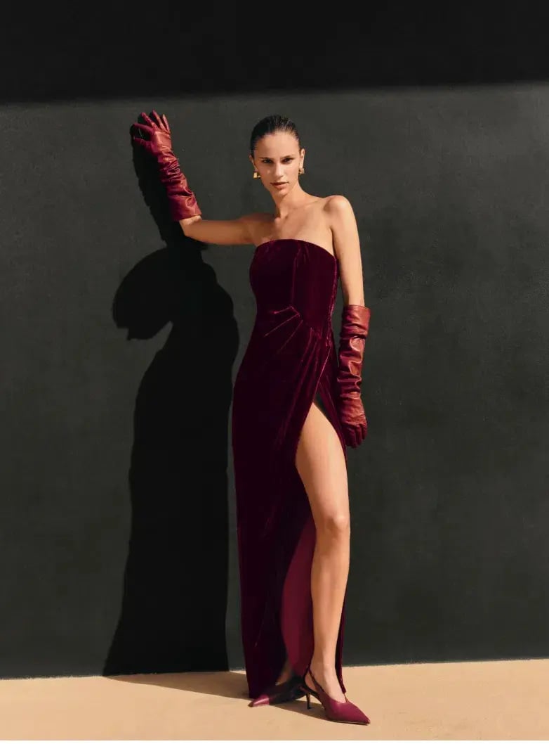 Viktoria & Woods Illustrious Dress in Sangria Size 8 photo 6