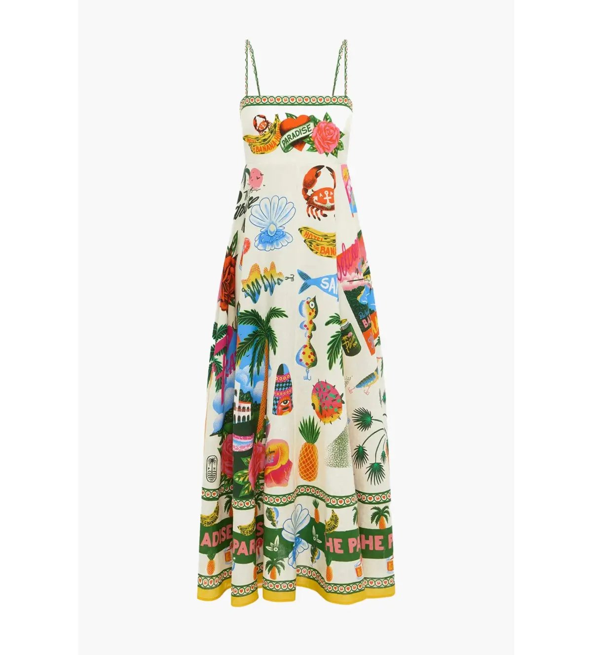 Alemais Paradiso Sun Dress Multi Size 6 photo 4