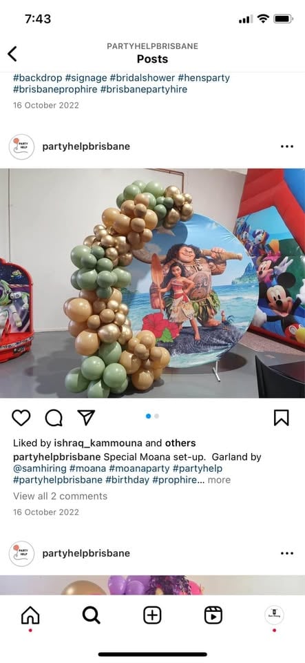 Moana theme for hire at $150 photo 9