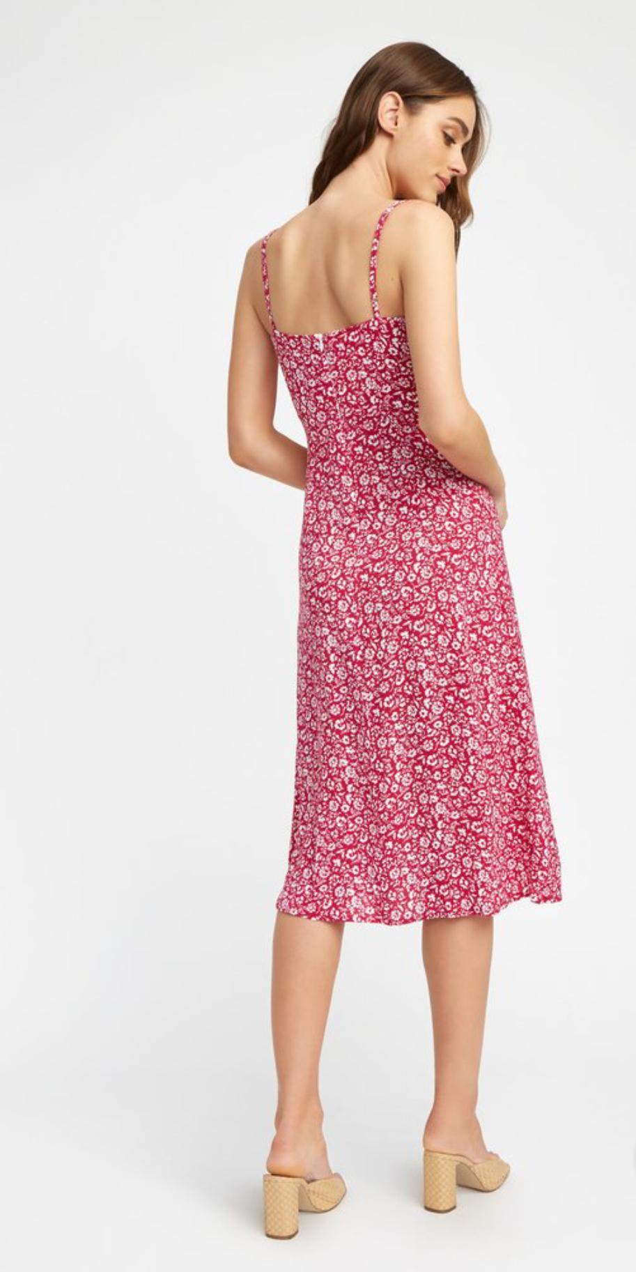Kookai Gardenia Slip Dress Pink Size 10 photo 2