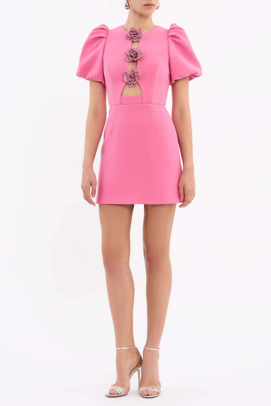 Rebecca Vallance Aubrey Flower Mini Dress photo 2