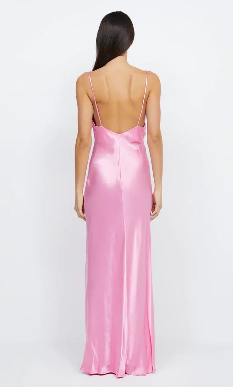 Bec & Bridge Lorelai V Maxi Dress in Candy Pink Size 8 photo 2