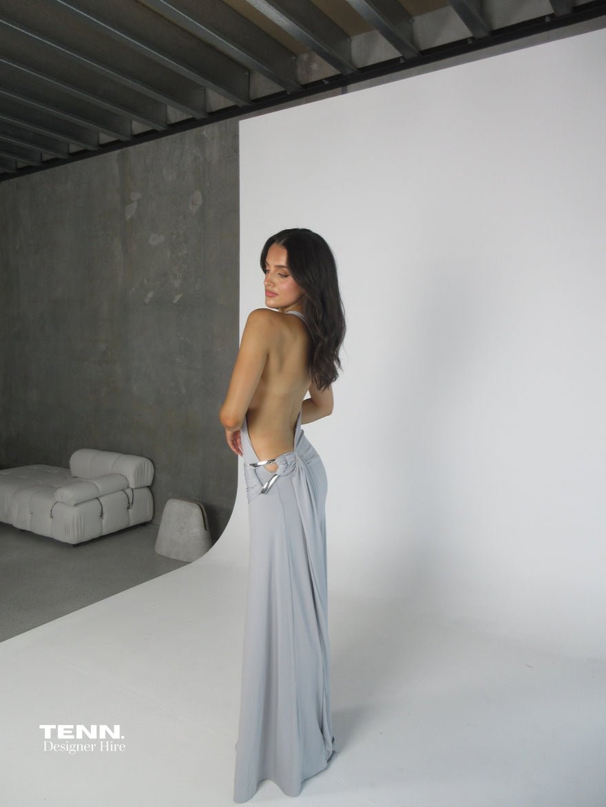 Ance Gria Gaia Gown - Grey photo 4