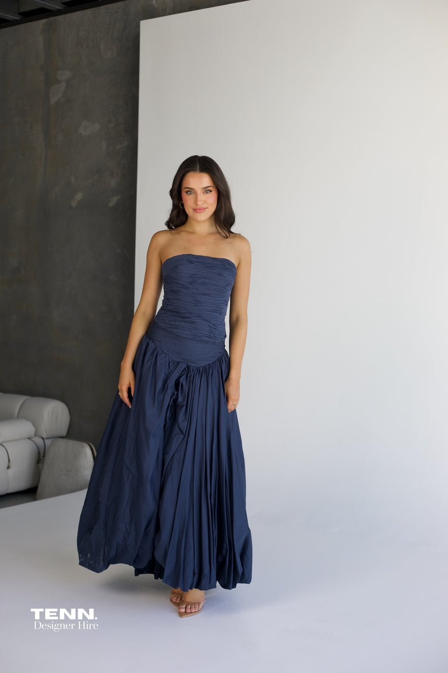 Aje Sunbeam Bustier & Violette Bubble Skirt Set - Slate photo 3